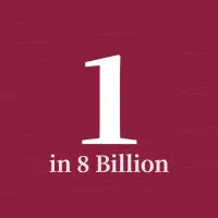 1 in 8 billion