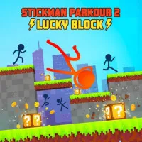 Stickman Parkour 2: Lucky Block