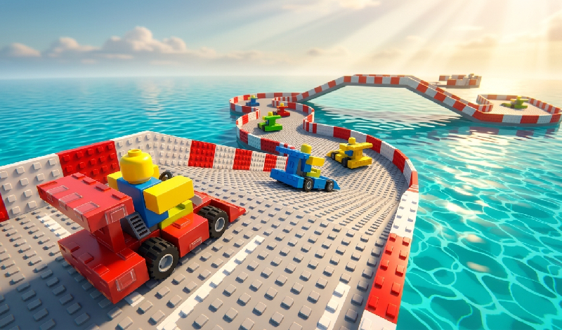 Build A Racing Track game