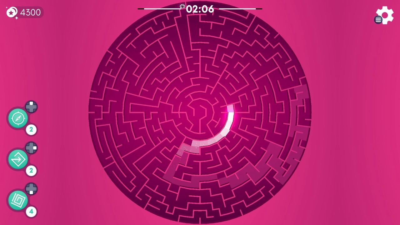 Maze Path Of Light game